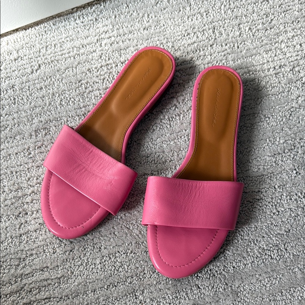 Pink Slide Sandals